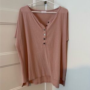 Pink Lily Mauve Button-Down Shirt